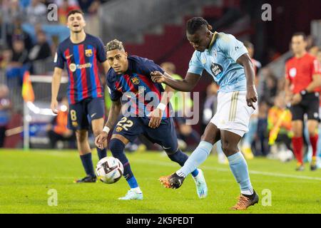 Barcellona, Spagna. 09th Ott 2022. Partita di calcio spagnola la Liga Santander FC Barcelona vs Celta allo stadio Camp Nou Barcellona, 17 Settembre 2022 900/Cordon Press Credit: CORDON PRESS/Alamy Live News Foto Stock