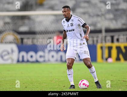 Belo Horizonte, Brasile. 09th Ott 2022. Jo do Ceara, durante la partita tra Atletico Mineiro e Ceara, per il 31st° round del Campeonato Brasileiro Serie A 2022, a Estadio do Mineirao, questa domenica 09. €30761 (Gledston Tavares/SPP) Credit: SPP Sport Press Photo. /Alamy Live News Foto Stock