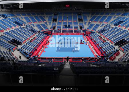 Tokyo, Giappone. 9th Ott 2022. General view Tennis : Rakuten Japan Open Tennis Championships 2022 al Colosseo Ariake di Tokyo, Giappone . Credit: AFLO SPORT/Alamy Live News Foto Stock