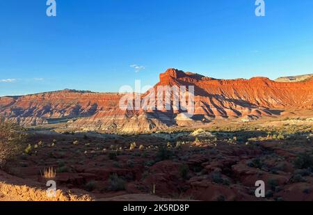 Valle del fiume Paria - Old Paria Movie Set, Utah Foto Stock