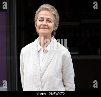 Attore Charlotte Rampling in anteprima britannica di Juniper, Edinburgh International Film Festival 2022 Foto Stock