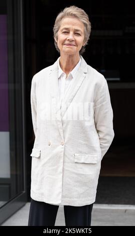 Attore Charlotte Rampling in anteprima britannica di Juniper, Edinburgh International Film Festival 2022 Foto Stock