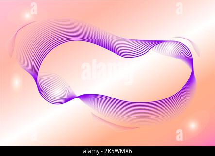 Sfondo dinamico astratto. Linee diagonali multicolore. Foto Stock