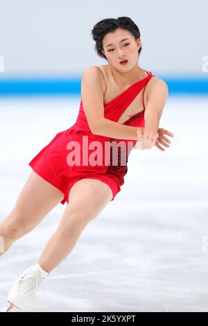 Saitama, Giappone. 8th Ott 2022. Kaori Sakamoto Figure Skating : Giappone Open 2022 alla Saitama Super Arena di Saitama, Giappone . Credit: Naoki Nishimura/AFLO SPORT/Alamy Live News Foto Stock