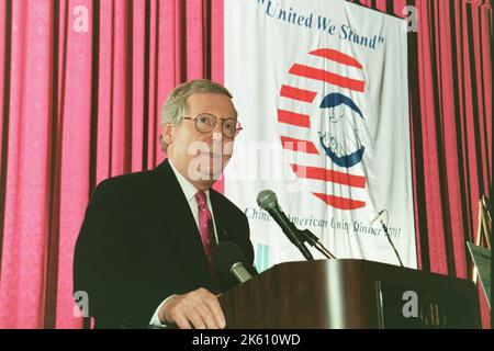 Ufficio del Segretario - il Segretario Elaine Chao a Chinatown a New York City (NYC) Foto Stock