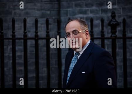 Downing Street, Londra, Regno Unito. 11th ottobre 2022. I ministri partecipano alla prima riunione del Gabinetto al 10 di Downing Street dopo la Conferenza del Partito conservatore della scorsa settimana. Michael Ellis QC MP, Procuratore generale. Foto:Amanda Rose/Alamy Live News Foto Stock