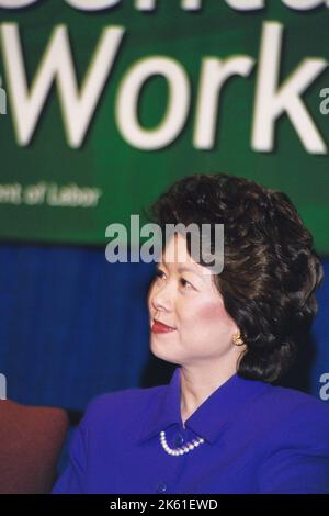 Ufficio del Segretario - cerimonia di benvenuto del Segretario Elaine Chao Foto Stock