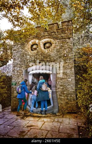 Forbidden Corner vicino a Leyburn North Yorkshire UK Foto Stock