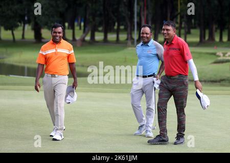 Al torneo di golf professionale Paragon 7th al Kurmitola Golf Club di Dhaka, Bangladesh. Foto Stock