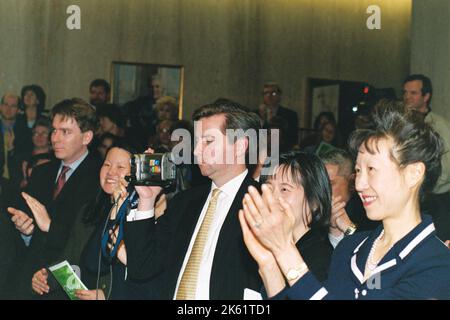 Ufficio del Segretario - cerimonia di benvenuto del Segretario Elaine Chao Foto Stock