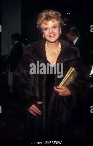 **FOTO DEL FILE** Angela Lansbury è scomparsa. ANGELA LANSBURY credito di $1987 F5281: Ralph Dominguez/MediaPunch Foto Stock