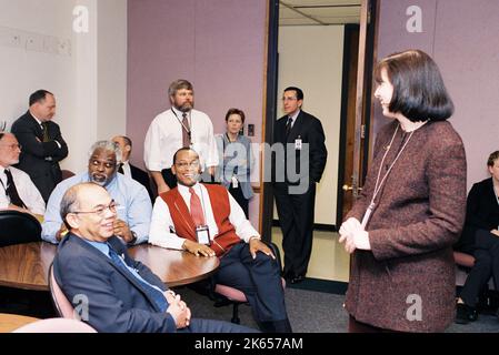 Ufficio dell'ispettore generale - accoglienza di congedo per l'ispettore generale aggiunto Patricia Dalton Foto Stock