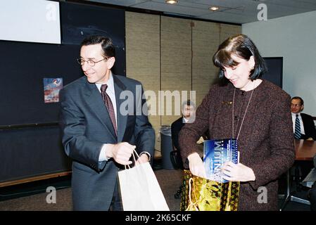 Ufficio dell'ispettore generale - accoglienza di congedo per l'ispettore generale aggiunto Patricia Dalton Foto Stock