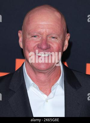 Hollywood, Stati Uniti. 11th Ott 2022. James Jude Courtney arriva alla prima mondiale di HALLOWEEN TERMINA presso il TCL Chinese Theater di Hollywood, CA, martedì 11 ottobre 2022 . (Foto di Juan Pablo Rico/Sipa USA) Credit: Sipa USA/Alamy Live News Foto Stock