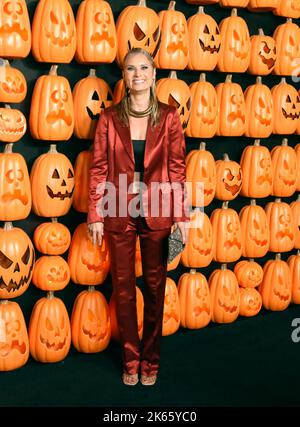 Hollywood, California, Stati Uniti. 11th Ott 2022. L'attrice Kristina Klebe partecipa al World Premiere of Universal Pictures 'Halloween ends' al TCL Chinese Theatre il 11 ottobre 2022 a Hollywood, California, USA. Credit: Barry King/Alamy Live News Foto Stock