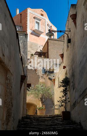 Vista sulla città ,Matera,Provincia di Matera,Basilicata,Italia Foto Stock