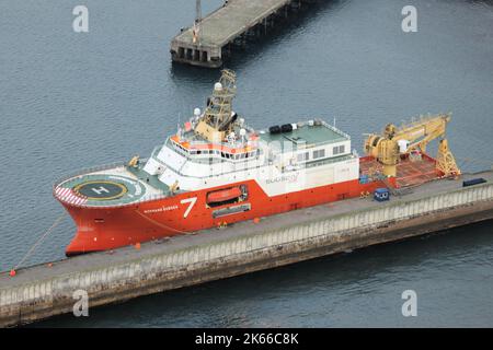 Normand Subsea Subsea 7 al porto di Peterhead Foto Stock