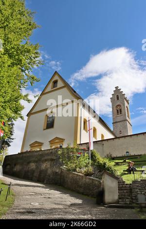 Abbazia di San Georgenberg, Austria, Tirolo, Stans Foto Stock