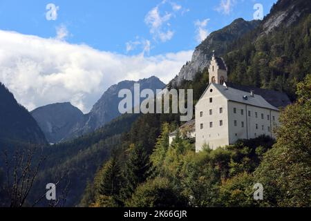 Abbazia di San Georgenberg, Austria, Tirolo, Stans Foto Stock