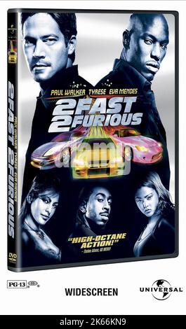 PAUL WALKER, Tyrese Gibson, Eva Mendes, Ludacris, Devon Aoki POSTER, 2 Fast 2 Furious, 2003 Foto Stock