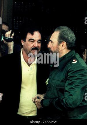 OLIVER STONE, FIDEL CASTRO, COMANDANTE, 2003 Foto Stock