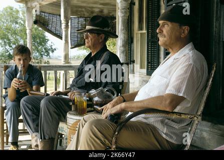 HALEY Joel Osment, Michael Caine, Robert Duvall, usati a Lions, 2003 Foto Stock