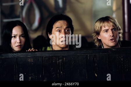 WONG,CHAN,WILSON, SHANGHAI KNIGHTS, 2003 Foto Stock