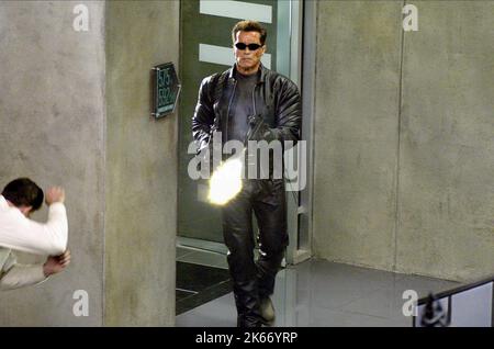 ARNOLD SCHWARZENEGGER, Terminator 3: AUMENTO DELLE MACCHINE, 2003 Foto Stock