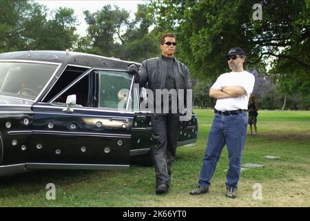 ARNOLD SCHWARZENEGGER, Jonathan MOSTOW, Terminator 3: AUMENTO DELLE MACCHINE, 2003 Foto Stock