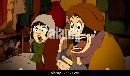 MIYUKI, HANA, TOKYO GODFATHERS, 2003 Foto Stock