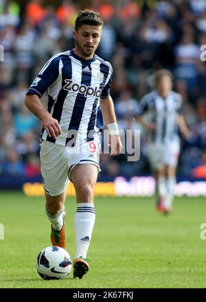 22 settembre 2012 - Premiership Football - West Bromwich Albion Vs Reading. Shane Long di West Bromwich Albion. Fotografo: Paul Roberts / Pathos Foto Stock