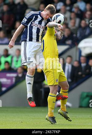 22 settembre 2012 - Premiership Football - West Bromwich Albion Vs Reading Photographer: Paul Roberts / Pathos Foto Stock