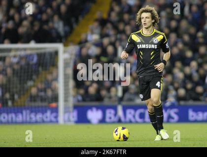 17th novembre 2012 - Barclays Premier League - West Bromwich Albion Vs. Chelsea. David Luiz di Chelsea. Foto: Paul Roberts / Pathos. Foto Stock