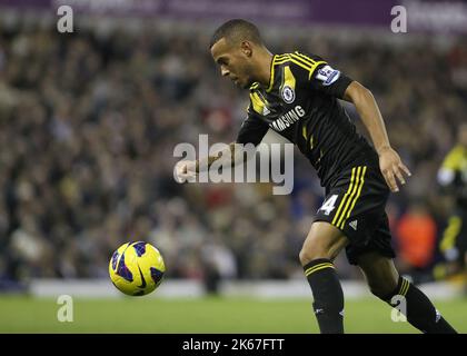 17th novembre 2012 - Barclays Premier League - West Bromwich Albion Vs. Chelsea. Ryan Bertrand di Chelsea. Foto: Paul Roberts / Pathos. Foto Stock