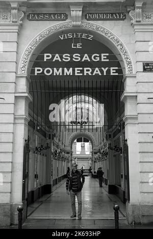 Passage Pommeraye, Nantes, Francia Foto Stock