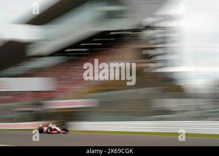 Singapore, Singapore. 08th Ott 2022. 8th ottobre 2022, circuito di Marina Bay Street, Singapore, FORMULA 1 SINGAPORE AIRLINES GRAN PREMIO DI SINGAPORE 2022, nella foto Mick Schumacher (DEU), Haas F1 Team Credit: dpa/Alamy Live News Foto Stock