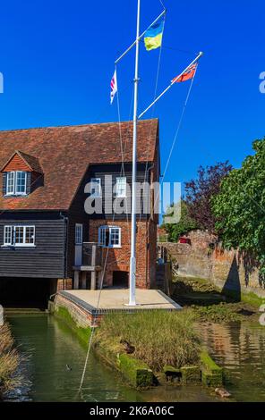 Sailing Club, Bosham Village, Chichester City, West Sussex, Inghilterra, Regno Unito Foto Stock