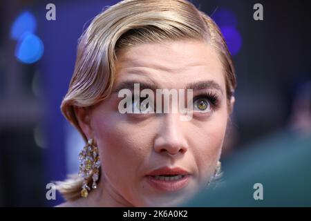 Florence Pugh partecipa alla prima edizione di 'The Wonder' durante il BFI London Film Festival 66th Foto Stock