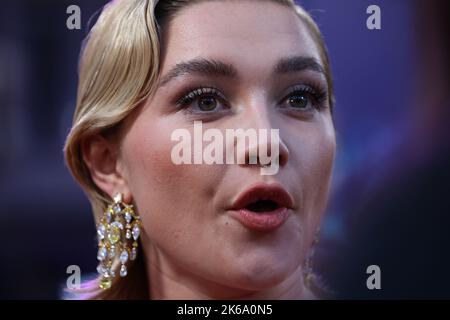 Florence Pugh partecipa alla prima edizione di 'The Wonder' durante il BFI London Film Festival 66th Foto Stock