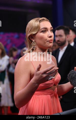 Florence Pugh partecipa alla prima edizione di 'The Wonder' durante il BFI London Film Festival 66th Foto Stock