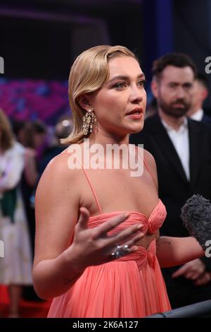 Florence Pugh partecipa alla prima edizione di 'The Wonder' durante il BFI London Film Festival 66th Foto Stock