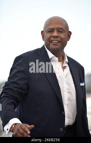 L'attore Forest Whitaker ha premiato il Palme d'Or d'honneur in occasione della 75th edizione del Festival di Cannes il 17 maggio 2022 Foto Stock