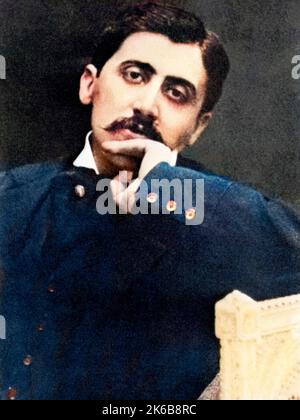 Marcel Proust (1871 - 1922) Foto Stock