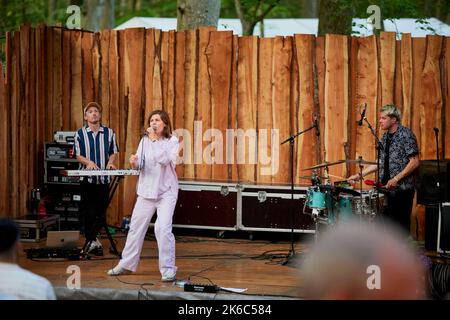 cantante danese al nibe Foto Stock