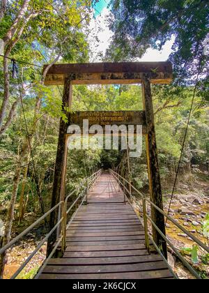 Cascata Nampok Lampee a Phang nga, Thailandia Foto Stock