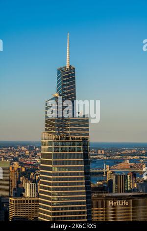 Un grattacielo Vanderbilt, Manhattan, New York, USA Foto Stock