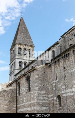 Abbazia di Saint Philibert a Tournus, Borgogna, Francia Foto Stock