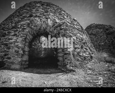 Carbone forno in Valle di morte Foto Stock