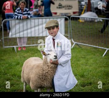 Il Bonniconlon Show and Gymkhana si tiene ogni anno il lunedì delle festività di agosto. Foto Stock