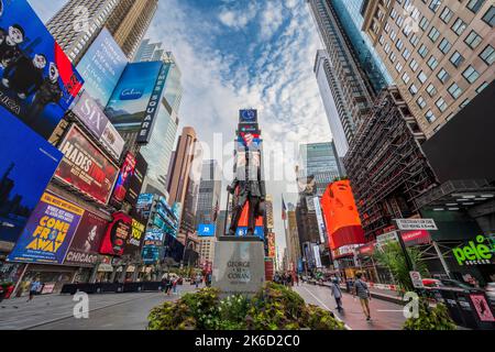 Times Square Manhattan, New York, Stati Uniti d'America Foto Stock